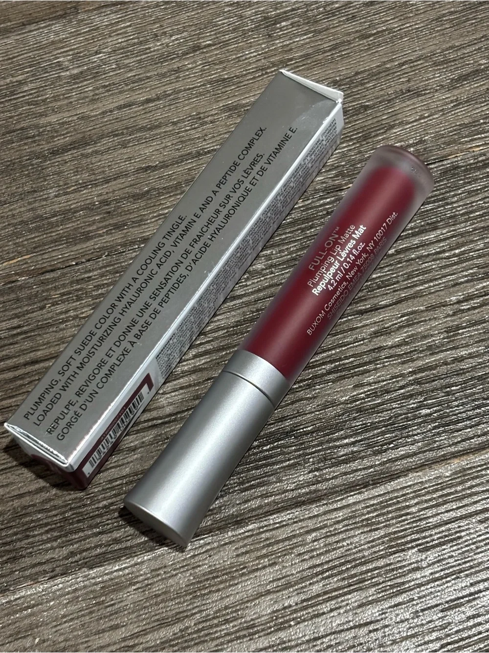 BUXOM • Party Hopping Full-On Plumping Liquid Matte Lipstick • Full Size NIB
